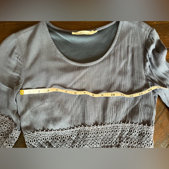 Solitaire Charcoal Long Sleeve Dress - Picture 6 of 11